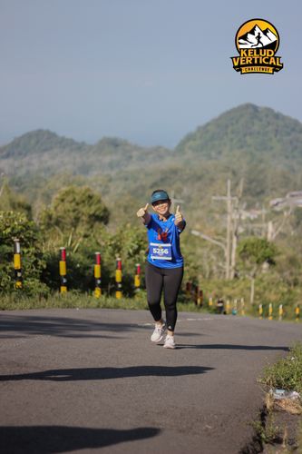Race photo from Kelud Vertical Challenge 2024