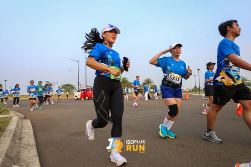 Race photo from ISOPlus Run 2024 Jakarta