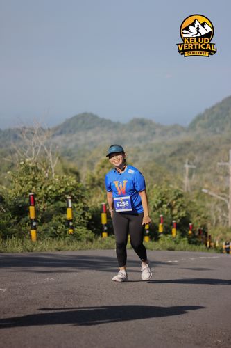 Race photo from Kelud Vertical Challenge 2024