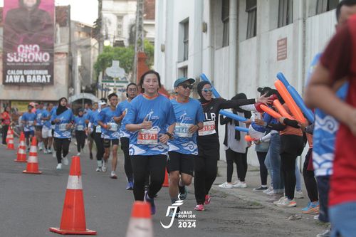 Race photo from Jabar Run 10K 2024
