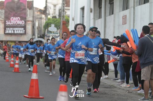 Race photo from Jabar Run 10K 2024