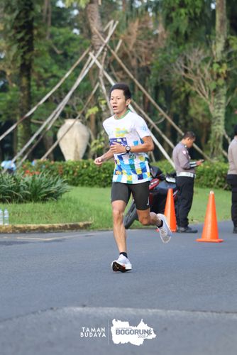 Race photo from Taman Budaya x BOGORUN 2025