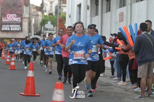 Race photo from Jabar Run 10K 2024