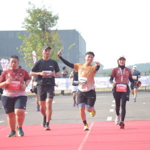 Race photo from KEDIRI HALF MARATHON 2026