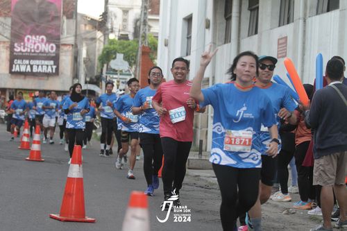 Race photo from Jabar Run 10K 2024