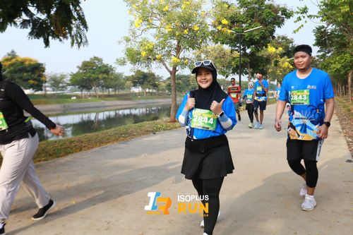 Race photo from ISOPlus Run 2024 Jakarta
