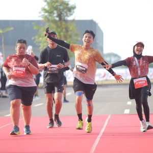 Race photo from KEDIRI HALF MARATHON 2026