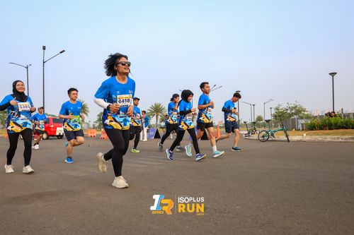 Race photo from ISOPlus Run 2024 Jakarta