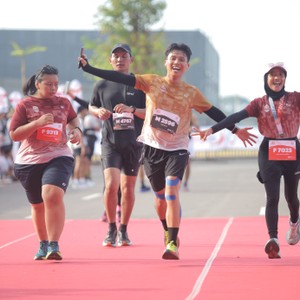Race photo from KEDIRI HALF MARATHON 2026