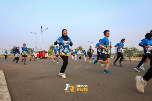 Race photo from ISOPlus Run 2024 Jakarta
