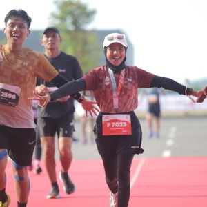 Race photo from KEDIRI HALF MARATHON 2026