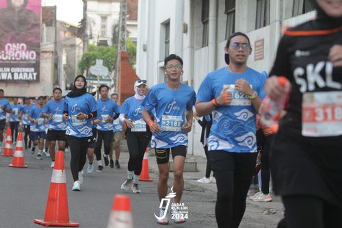 Race photo from Jabar Run 10K 2024