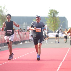 Race photo from KEDIRI HALF MARATHON 2026