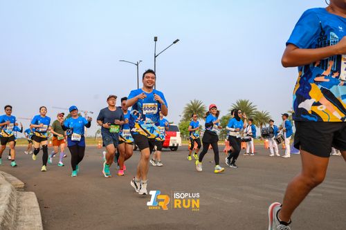 Race photo from ISOPlus Run 2024 Jakarta