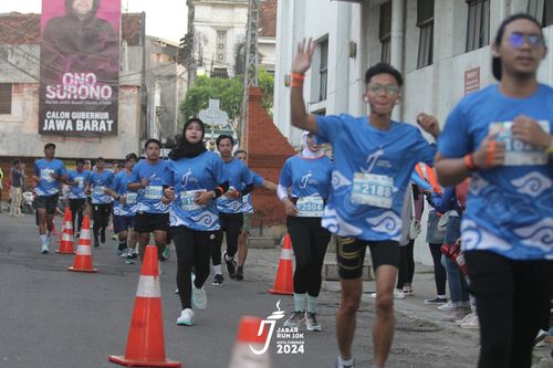Race photo from Jabar Run 10K 2024