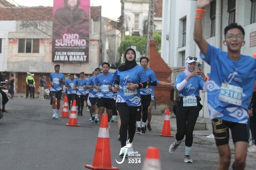 Race photo from Jabar Run 10K 2024