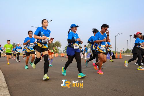 Race photo from ISOPlus Run 2024 Jakarta