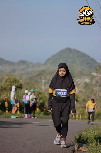 Race photo from Kelud Vertical Challenge 2024