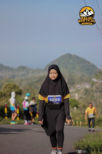 Race photo from Kelud Vertical Challenge 2024