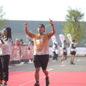 Race photo from KEDIRI HALF MARATHON 2026