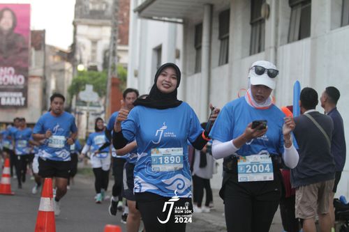 Race photo from Jabar Run 10K 2024