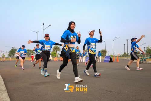 Race photo from ISOPlus Run 2024 Jakarta