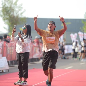 Race photo from KEDIRI HALF MARATHON 2026