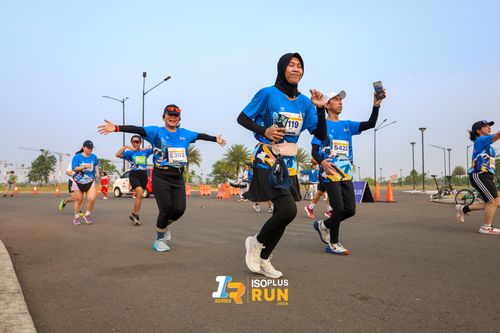 Race photo from ISOPlus Run 2024 Jakarta