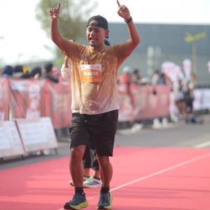 Race photo from KEDIRI HALF MARATHON 2026