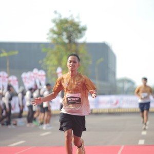 Race photo from KEDIRI HALF MARATHON 2026