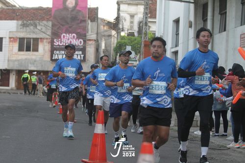 Race photo from Jabar Run 10K 2024