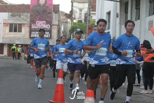 Race photo from Jabar Run 10K 2024