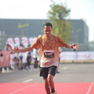 Race photo from KEDIRI HALF MARATHON 2026