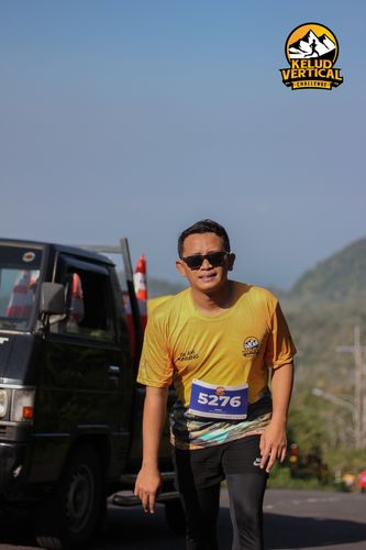 Race photo from Kelud Vertical Challenge 2024