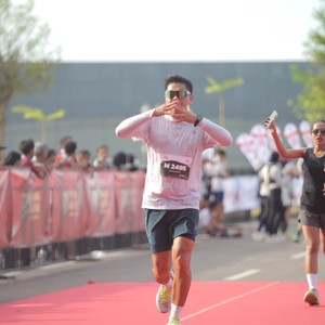 Race photo from KEDIRI HALF MARATHON 2026
