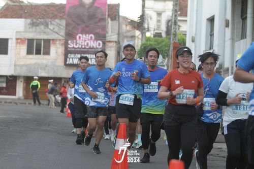 Race photo from Jabar Run 10K 2024