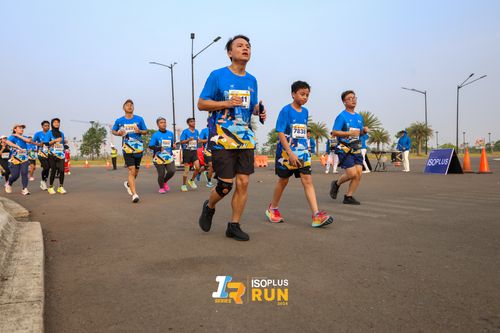 Race photo from ISOPlus Run 2024 Jakarta