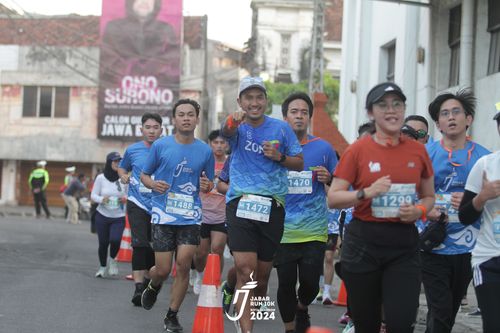 Race photo from Jabar Run 10K 2024