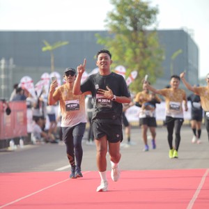 Race photo from KEDIRI HALF MARATHON 2026