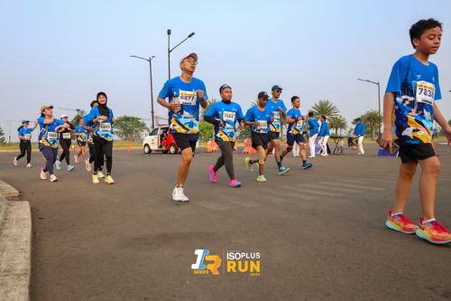 Race photo from ISOPlus Run 2024 Jakarta