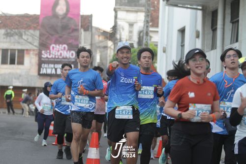 Race photo from Jabar Run 10K 2024