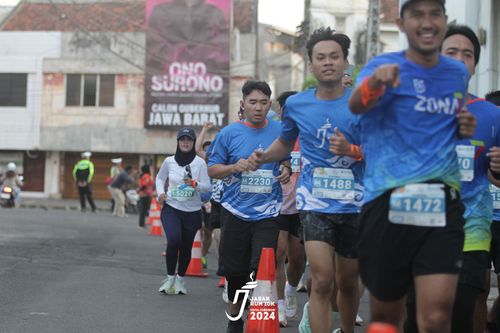 Race photo from Jabar Run 10K 2024