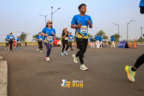 Race photo from ISOPlus Run 2024 Jakarta