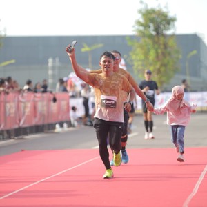 Race photo from KEDIRI HALF MARATHON 2026