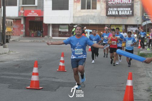 Race photo from Jabar Run 10K 2024