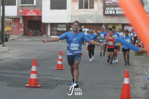 Race photo from Jabar Run 10K 2024