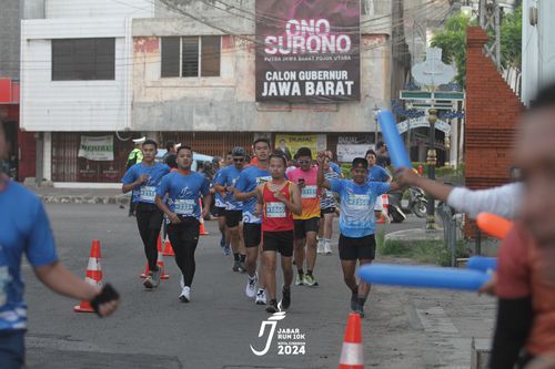 Race photo from Jabar Run 10K 2024