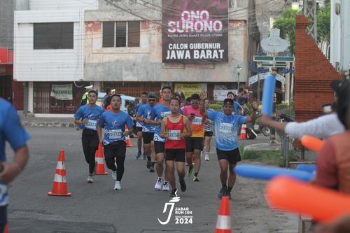 Race photo from Jabar Run 10K 2024
