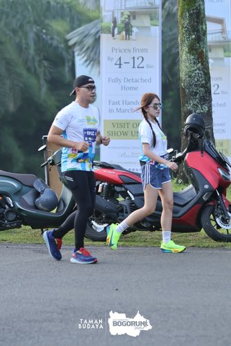 Race photo from Taman Budaya x BOGORUN 2025