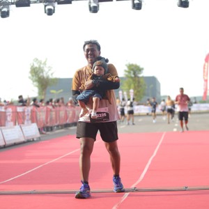 Race photo from KEDIRI HALF MARATHON 2026